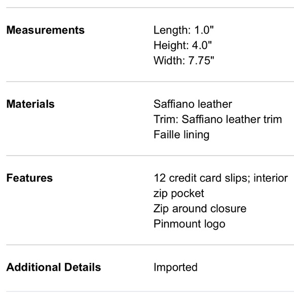 KATE SPADE Pink Devin Spring Pansies Zip-around Continental Wallet NWT - Picture 6 of 6